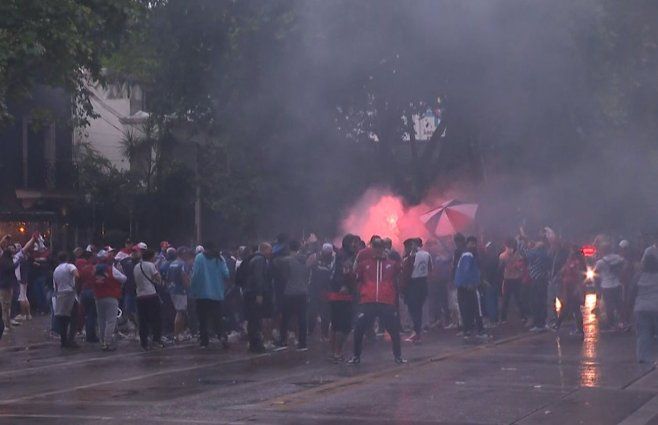 Foto: Subrayado. Festejos sobre 8 de Octubre en La Blanqueada.