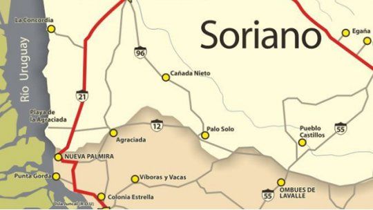 mapa la agracada