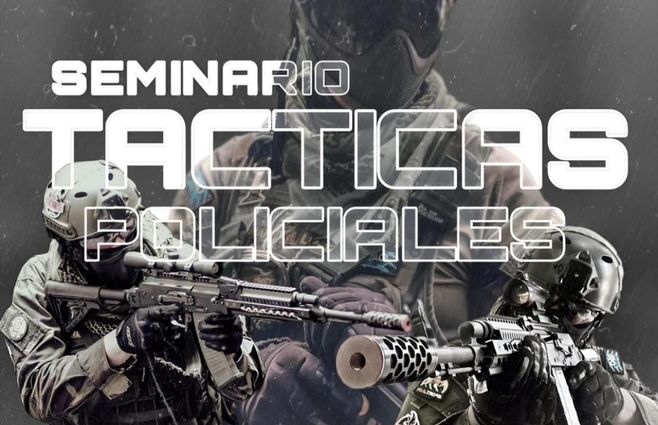 Seminario Tácticas Policiales. Así se invitaba al ejercicio de entrenamiento donde murió el policía Fabricio Ríos.