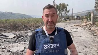 rusia denuncia ataque israeli que dejo a dos periodistas heridos en el libano