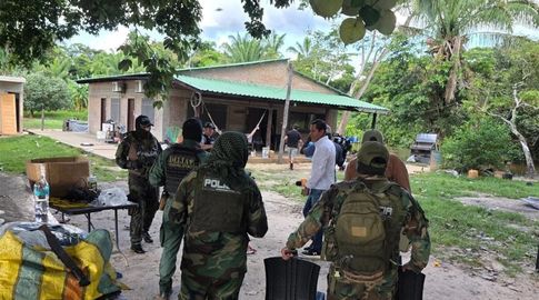 Hallan pista clandestina, hangar y depósito para tres toneladas de droga, investigan vinculo con Marset Hallan pista clandestina, hangar y depósito para tres toneladas de droga, investigan vinculo con Marset