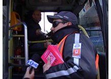 Inspectores de tránsito informan para prevenir accidentes