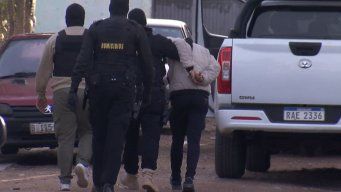 Foto: Subrayado. Detención de uno de los sospechosos del homicidio, en Colón.