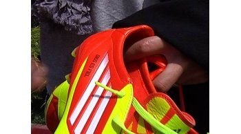 Los zapatos de fútbol inteligentes de Cavani