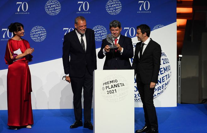 Jorge Díaz, Agustín Martínez y Antonio Mercero, guionistas que se unieron bajo la identidad de Carmen Mola&nbsp;