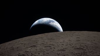 Imagen que capta la puesta de sol de la Tierra, desde la nave espacial Orion, a las 18:41 del lunes 6 de abril de 2026. La Tierra de un azul tenue con brillantes nubes blancas se pone tras la superficie lunar cracterizada. La parte oscura de la Tierra está experimentando la noche. En el lado diurno de la Tierra, se observan nubes arremolinadas sobre la región de Australia y Oceanía. Crédito: NASA Imagen que capta la puesta de sol de la Tierra, desde la nave espacial Orion, a las 18:41 del lunes 6 de abril de 2026. La Tierra de un azul tenue con brillantes nubes blancas se pone tras la superficie lunar cracterizada. La parte oscura de la Tierra está experimentando la noche. En el lado diurno de la Tierra, se observan nubes arremolinadas sobre la región de Australia y Oceanía. Crédito: NASA