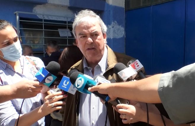 Ministro Luis Alberto Heber.