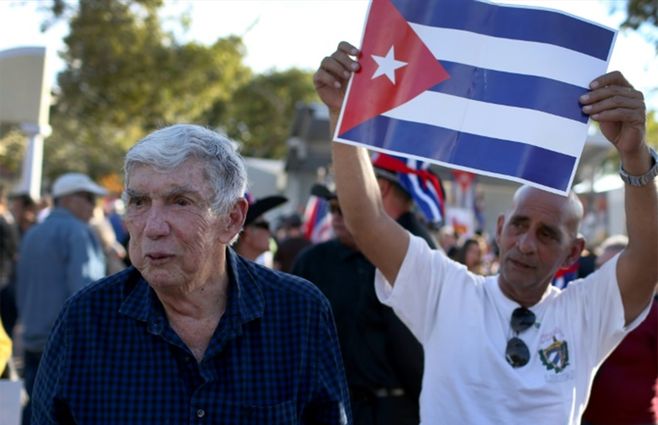 Luis Posada Carriles en su última aparición pública en 2010