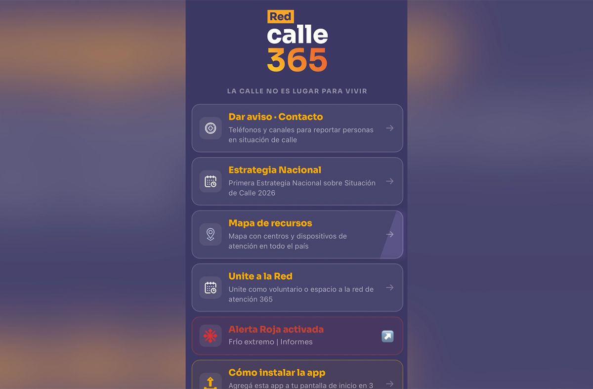 Mides presentó nueva app "Red calle 365" para alertar sobre personas en situación de calle