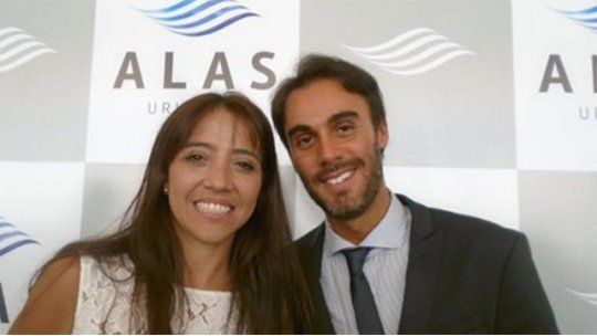 Sabrina Acevedo, Nicolás de los Santos, Alas Uruguay