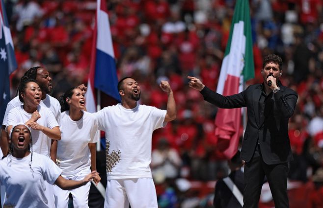 Inauguración del Mundial en Canadá. Foto: AFP