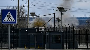 Ciudad del este de Ucrania, en Lugansk, frontera con Rusia. (Foto: AFP).