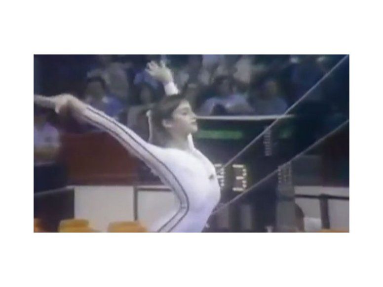 La rutina de 20 segundos que le valió puntuación perfecta a Nadia Comaneci