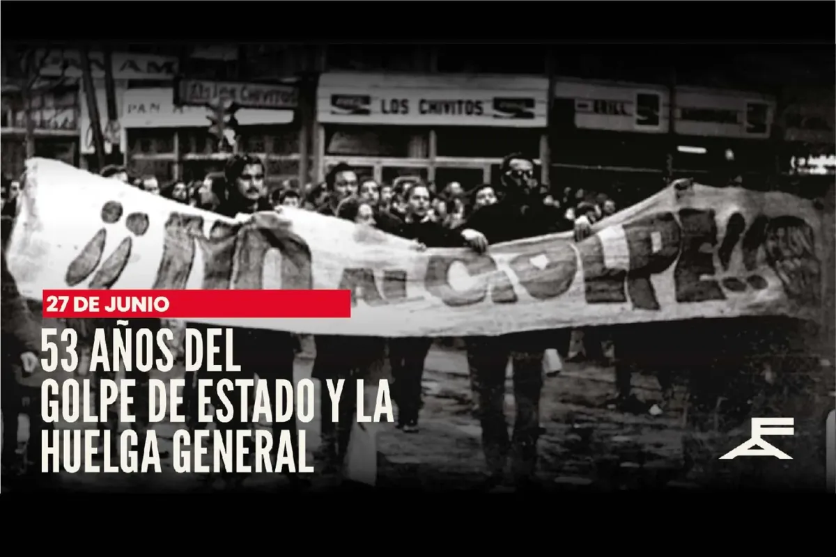 Frente Amplio emitió declaración por los 53 años del golpe de Estado y la Huelga General