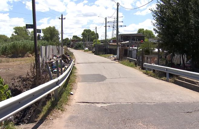 Foto: Subrayado. Asentamiento 24 de Junio, zona Villa Don Bosco, en Montevideo.