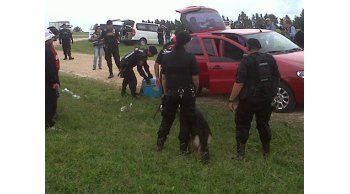 Apedrearon ómnibus con hinchas de Newells en los accesos