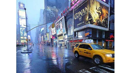 Irene se debilita al llegar a Nueva York