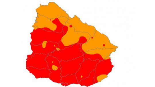 Alerta roja de Meteorología por riesgo de incendio forestal