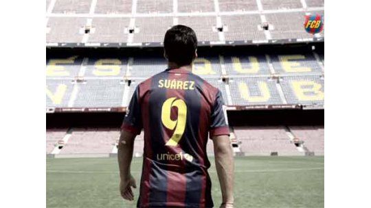 Barcelona lanza video celebrando el inminente debut de Suárez