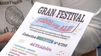 alexander tiene un melanoma en un ojo y necesita operarse en brasil: este sabado se realiza festival a beneficio