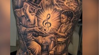artistas uruguayos hicieron historia: se realizo el primer tatuaje bajo anestesia general