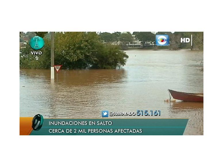 Número de evacuados por las inundaciones asciende a 2.846 personas