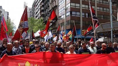 miercoles de paro parcial con transporte colectivo y clases en las escuelas