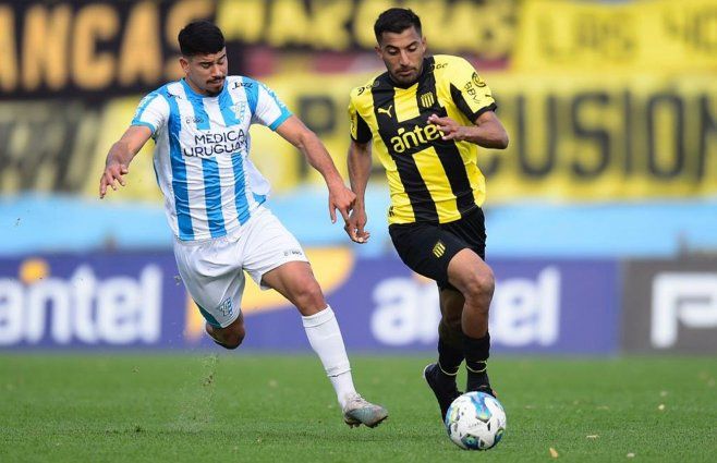 Foto: FocoUy. Peñarol empató 1-1 con Cerro la semana pasada.