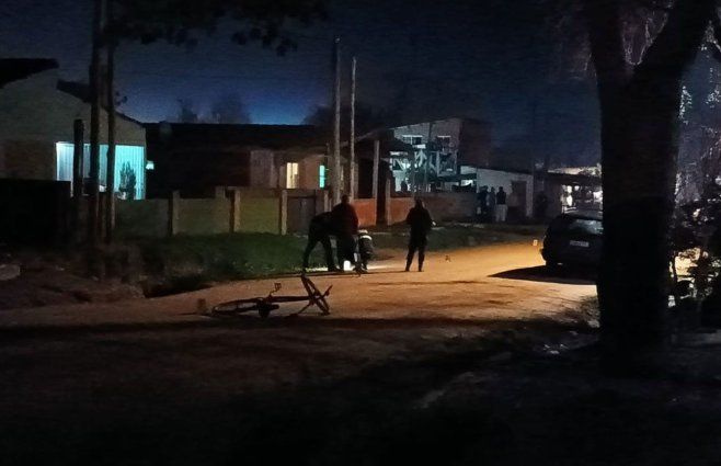 El lugar donde ocurrió el primero de los dos homicidios, en el Chuy, Rocha.&nbsp;
