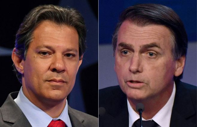 Bolsonaro y Hadad, el militar y el tecnócrata
