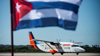 Foto: APF. Avión en Cuba.