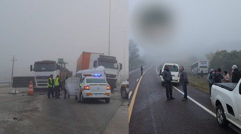 Fotos: Policía Caminera.