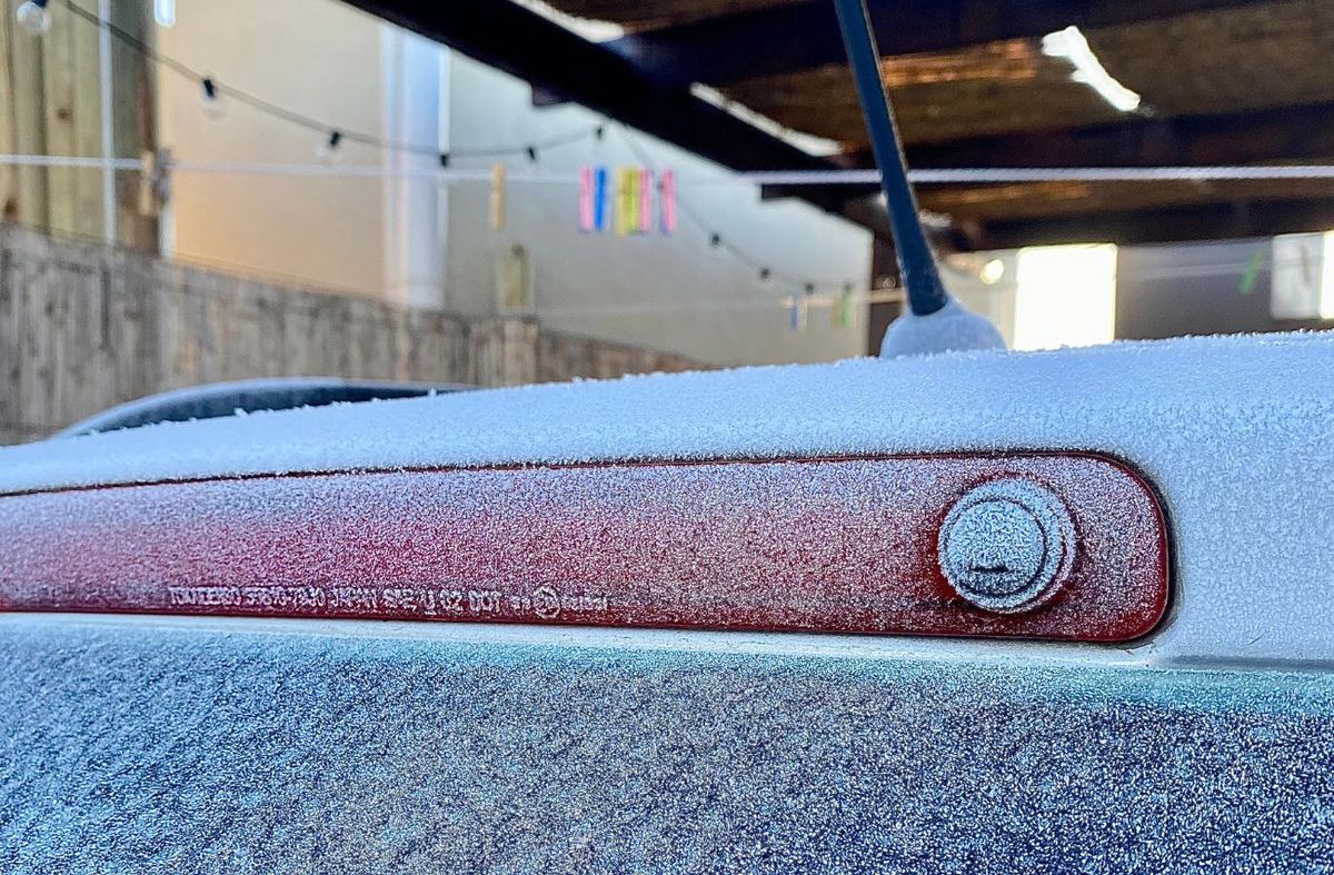 Mientras que en Montevideo las mínimas subieron por encima de 0º a partir de la hora 9, en varias zonas del interior las temperaturas bajo cero permanecieron hasta pasadas la hora 10. Por ejemplo en Florida, donde a esa hora Meteorología registraba -3º. Foto: Maxi Borges