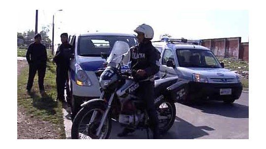 policía moto