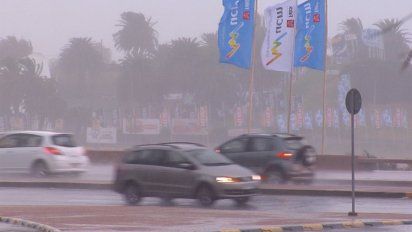 zona costera sigue bajo alerta amarilla por vientos fuertes y persistentes