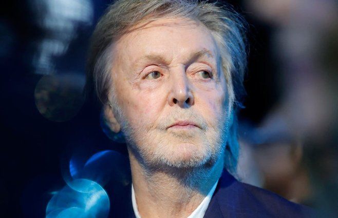 Paul McCartney, cantante británico.