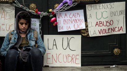 ¿usted vino a dar una prueba oral o a que la ordenen?: la toma en la universidad de chile