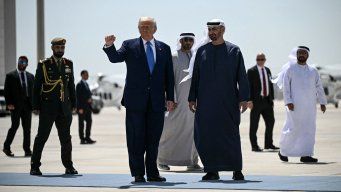 Trump en Emiratos Árabes Unidos- Foto: AFP