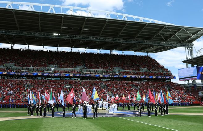 Inauguración del Mundial en Canadá. Foto: AFP