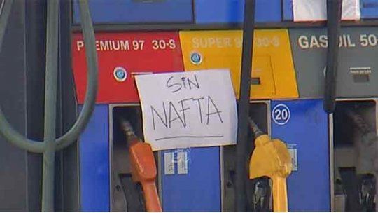 nafta paro