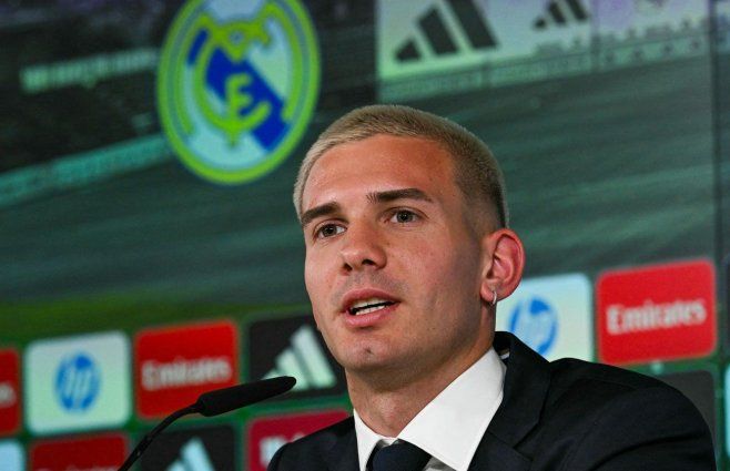 Franco Mastantuono. AFP