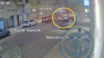 discusion de transito en el centro de montevideo termino con un delivery asesinado de una punalada