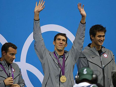 Michael Phelps compitió por última vez, ganó y ya es leyenda, image size:470x353