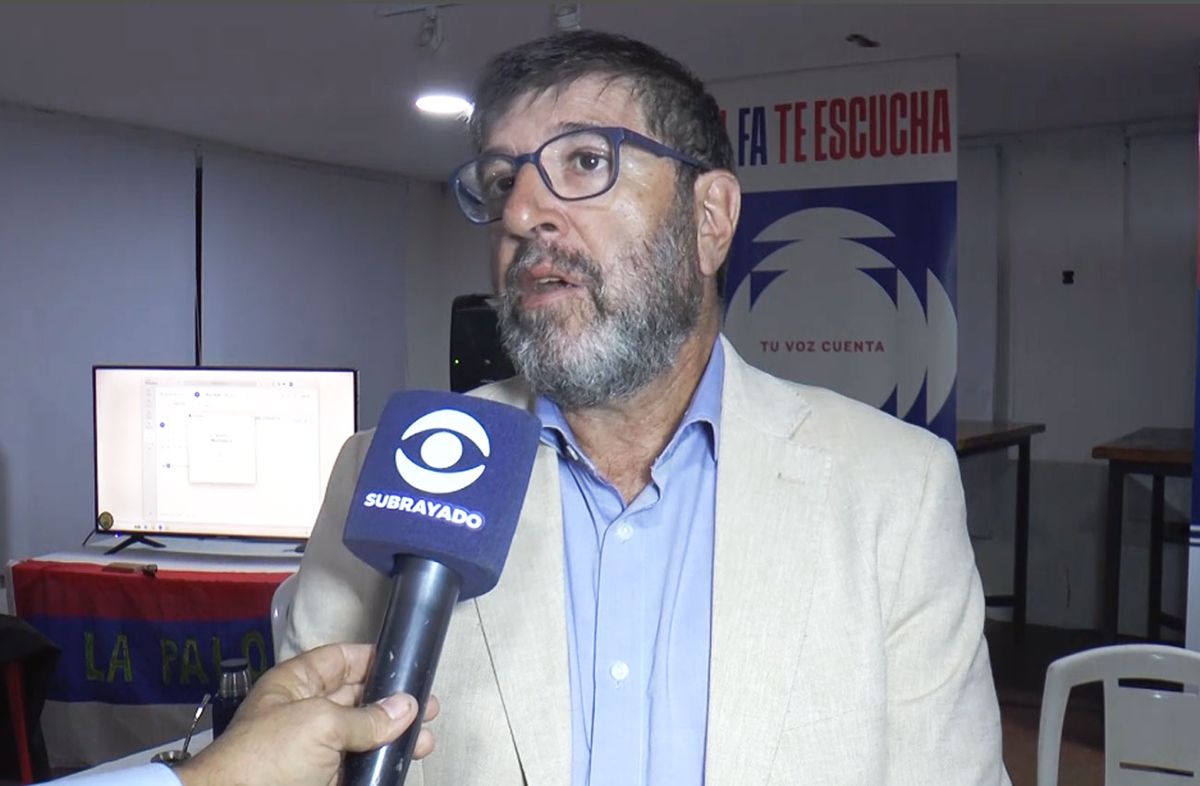 "Yo no iría", dijo Pereira sobre visita de Orsi al portaaviones de EEUU, y habló de "riesgo" que asumió el presidente