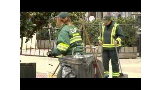 Intendencia renovó por 5 años privatización de limpieza céntrica