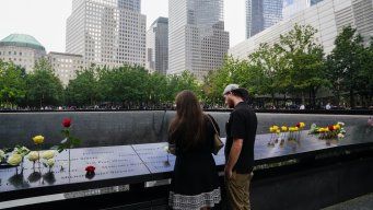Foto: AFP. Homenajes este lunes. Los ataques del 11-S dejaron 2.996 muertos y más de 25 mil heridos.