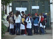 Funcionaria de escuela recibió descarga eléctrica y se desmayó