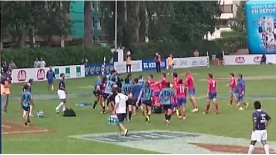 pumas pelea chile rugby