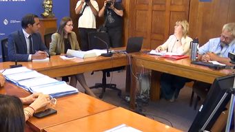comenzo la reunion de transicion en el msp: rando y satdjian reciben a lustemberg y briozzo