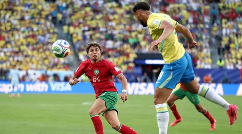 Brasil y Marruecos empatan 1-1 en el debut de Ancelotti como DT en un Mundial Brasil y Marruecos empatan 1-1 en el debut de Ancelotti como DT en un Mundial